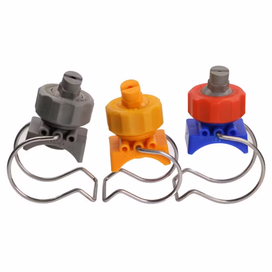 Flat Fan Adjustable Spray Tip Clamp Water Spray Nozzle